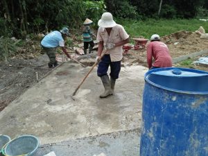 Camat Sungai Pua Awasi Kegiatan Pisik Nagari