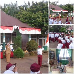 Camat Ampek Nagari Pimpin Upacara di SDN 03 Bawan