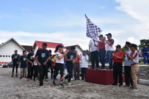 Geopark Wisata Agam Terkenal di Dunia  Bupati Lepas Minang Geopark Run 2018