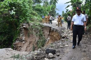 Lusa, Jalan Terban di Palambayan Diharapkan Bisa Dilewati