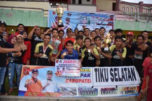 Tiku Selatan Juara Umum Liga Nagari Kabupaten Agam