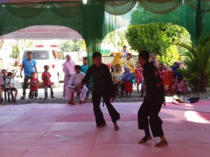 Puluhan Pesilat Berlaga di Nagari Kampung Pinang