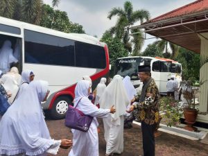 Ratusan Jama’ah IPHI Lubeg Padang Berwisata Dakwah ke Agam