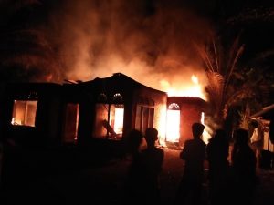 Satu Unit Rumah di Dusun Tangah Padang Terbakar, Kerugian Ditaksir Rp 150 Juta