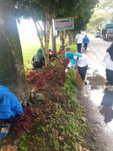 Peduli Lingkungan, Pegawai Kecamatan Ampek Angkek Goro Rutin
