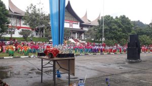 Sambut HAN, Ratusan Siswa PAUD dan TK di Baso Ikuti Berbagai Perlombaan