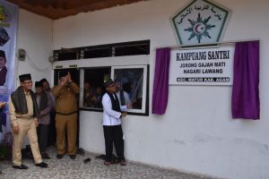 Launching Kampung Santri Lawang, Bupati : Sebagai Wujud Ciptakan Generasi Qur’ani