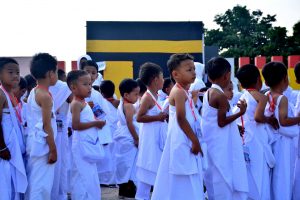 Ratusan Murid TK di Kecamatan Baso Ikuti Peragaan Manasik Haji
