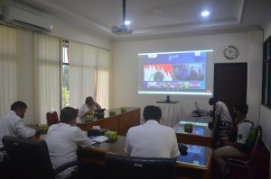 Pjs Bupati Agam Hadiri Rakornas Pengadaan Barang dan Jasa Pemerintah Secara Virtual