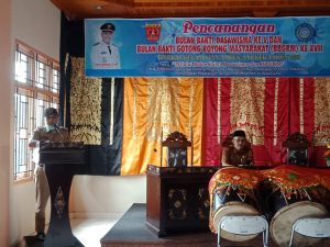 Camat IV Angkek Canangkan BBD ke-V dan BBGRM ke-XVII Tingkat Kecamatan