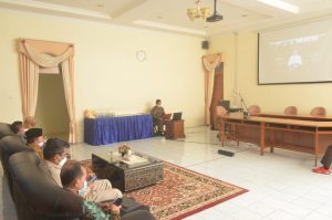 Bupati Agam Ikuti Musrenbang Nasional Secara Virtual