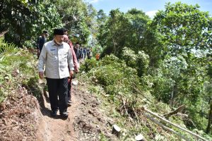 Bupati Agam Hadiri Goro Pembersihan Lokasi Pembangunan Komplek Kantor Nagari Persiapan Nan Limo