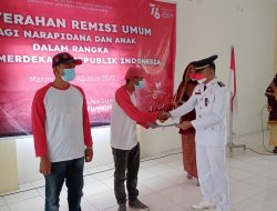 HUT RI ke- 76, 21 Narapidana Rutan Kelas IIB Maninjau Dapat Remisi Kemerdekaan