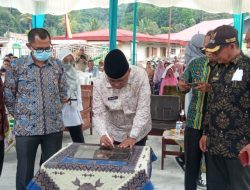 Bupati Agam Resmikan Pamsimas III KKM Tanjung Barulak