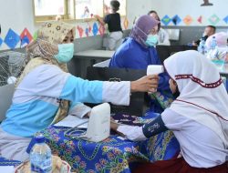 Kesadaran Wali Murid Tinggi, Ratusan Pelajar SDN 19 Pasir Tinggi Divaksin