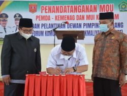 Pemkab, Kemenag, dan MUI Kabupaten Agam Tekan MoU Syiar Islam