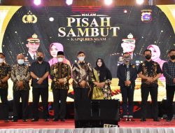 Hadiri Pisah Sambut Kapolres Agam, Wabup : Kita Sedih Bercampur Bahagia