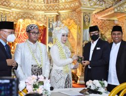 Alek Gadang Pernikahan Putra Bupati Agam Disaksikan Wakil Ketua MPR dan Menparekraf