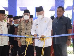 Resmikan Kantor Camat, Wakil Bupati : Pelayanan Kepada Masyarakat Semakin Meningkat