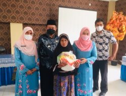 LKKS Agam Salurkan Paket Lebaran di Tilkam dan Palupuh