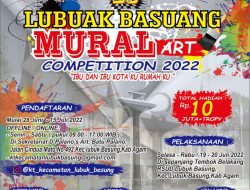 Kompetisi Mural Bakal Warnai Peringatan 29 Tahun Perpindahan Ibukota Agam