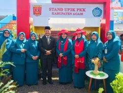 Hari Kadua Jambore Kader PKK, Stand UP2K Agam Ramai Dikunjungi
