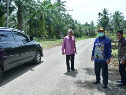Tinjau Pembangunan Jalan, Sekda Agam : Upaya Tingkatkan Ekonomi Masyarakat