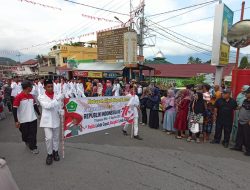 Pawai Alegoris Kemerdekaan di Tanjung Raya Berlangsung Meriah