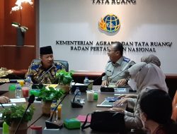 Temui Dirjen ATR/BPN, Bupati Agam : Jemput Bola Untuk Membangun Daerah