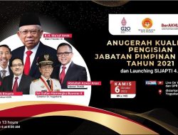 Besok Pemkab Agam Bakal Terima Anugerah Kualitas Pengisian JPT 2021 dari KASN