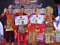 Arif Maulana-Aulia Rahmi Jadi Uda dan Uni Kabupaten Agam 2022