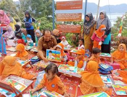 Ratusan Anak PAUD Di Agam Ikuti Lomba Mewarnai Museum Rumah Kelahiran Buya Hamka