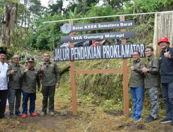 Jalur Pendakian Proklamator TWA Gunung Marapi Direlaunching, Wagub Sumbar : Namanya Sangat Spesial