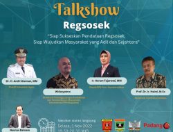 Sukseskan Regsosek 2022, Besok Bupati Agam Live Talkshow di Padang TV