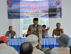 Tingkatkan Kemampuam KSB, Bupati Agam : Siaga Meminimalisir Risiko Bencana