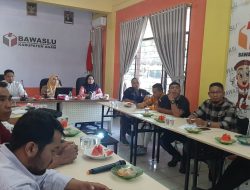Samakan Persepsi, Bawaslu Agam Gelar Rapat Pengawasan Pemilu Partisipatif