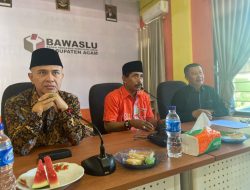 Bawaslu Agam-Parpol Bahas Aturan Penanganan Persoalan Pemilu