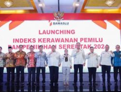 Bawaslu RI Launching IKP, Agam Posisi ke-28 Masuk Rawan Tinggi di Indonesia