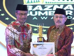 Sukses Dalam Program Pendayagunaan, BAZNas Agam Raih BAZNas Award I 2022