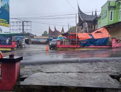 Pos Pelayanan Ops Lilin 2022 Simpang Maninjau Diterjang Badai