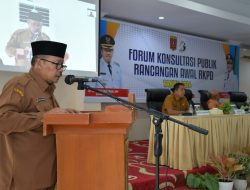 Konsultasi Publik RKPD 2024, Bupati Agam Sampaikan Berbagai Poin Penting