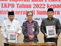 Kelola Keuangan yang Efektif dan Efisien, Pemkab Agam Kembali Raih Opini WTP ke-9