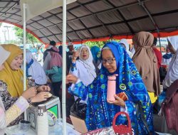 Meriahkan Wisata Dakwah BKMT Sumbar 2023, Stand BAZNas Agam Beri Minuman Gratis, Himpun ZIS Jamaah