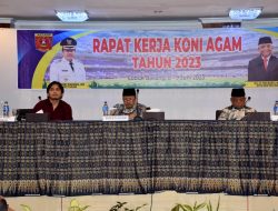 KONI Agam Gelar Rapat Kerja Tahun 2023
