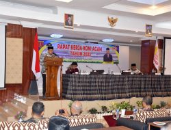 Buka Raker KONI Tahun 2023, Bupati Agam Dorong Potensi Olahraga, Ukir Prestasi Terbaik