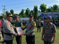 Tiga Satkamling di Agam Terima Penghargaan Kapolres