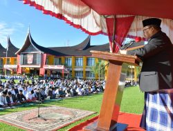 Idul Adha Momen Mengasah Keikhlasan dan Kepedulian, Bupati Agam Gelorakan Semangat Berkurban