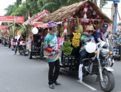 Semarak Pawai Alegoris, Puluhan Ribu Orang Banjiri Lubuk Basung