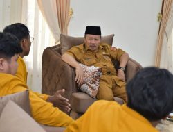 Bupati Agam Beraudiensi dengan PWIPM Sumbar