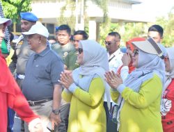 Hadiri Gerak Jalan Sehat, Ny Yenni: Rayakan Hari Kemerdekaan Dengan Kegembiraan